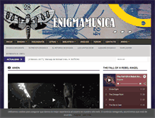 Tablet Screenshot of enigmamusica.com